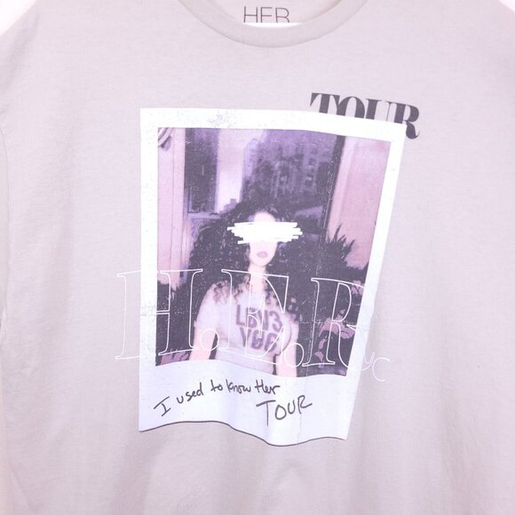 H.E.R I Used To Know HER Concert Tour T-shirt White Unisex XL - Picture 4 of 14